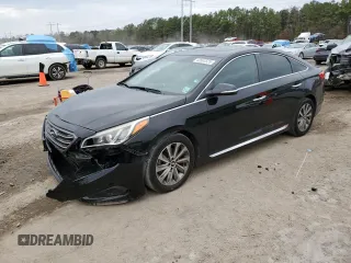 2017 Hyundai Sonata Sport with VIN 5NPE34AF8HH582578, listed as a Copart auction lot 43560525 with Not Provided miles and Salvage Title. Bid and sale history available at carsss.com. Image 1.
