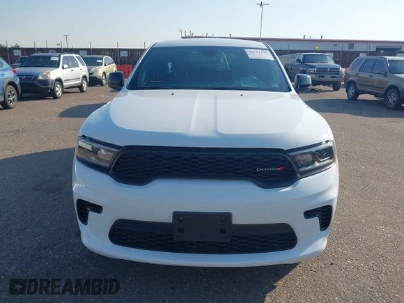 2025 Dodge Durango GT with VIN 1C4RDHDG0SC534554, listed as a IAAI auction lot 42761292 with 6,168 mi miles and . Bid and sale history available at DreamBid. Image 13.