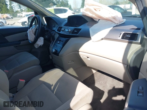 2013 Honda Odyssey LX z VIN 5FNRL5H29DB055166, wystawiony jako IAAI lot #41965037 z przebiegiem 122 470 mil mil oraz . Historia ofert i sprzedaży dostępna na DreamBid. Obrazek 5.