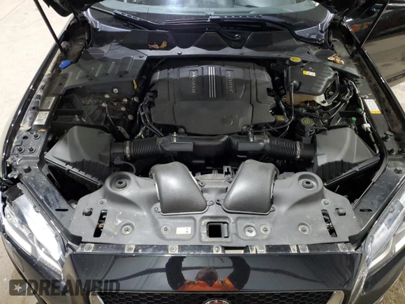 2016 Jaguar XJ R-Sport with VIN SAJWJ1CDXG8V99210, listed as a Copart auction lot 82693224 with 81,978 mi miles and Salvage title. Bid and sale history available at DreamBid. Image 12.