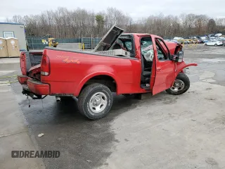 2000 Ford F-150 XL with VIN 1FTZF1825YNC04695, listed as a Copart auction lot 48895525 with Not provided miles and Salvage title. Bid and sale history available at DreamBid. Image 3.