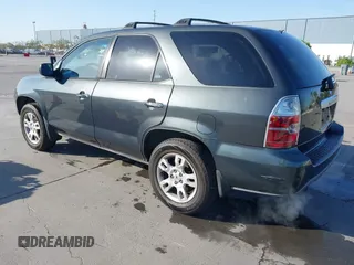 2006 Acura MDX Touring with VIN 2HNYD18726H533142, listed as a IAAI auction lot 42007839 with 216,910 mi miles. Bid and sale history available at carsss.com. Image 3.