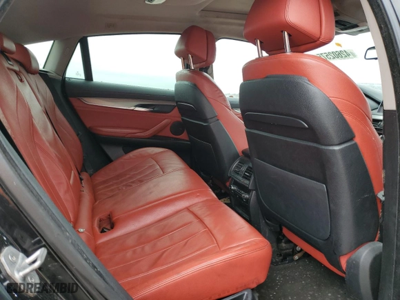 2016 BMW X6 xDrive35i with VIN 5UXKU2C53G0N82927, listed as a Copart auction lot 42602575 with 0 mi miles and Salvage Title. Bid and sale history available at carsss.com. Image 11.