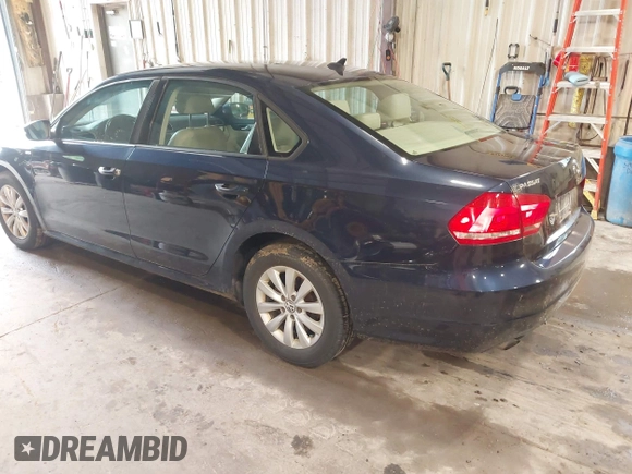 2014 Volkswagen Passat S with VIN 1VWAP7A34EC010664, listed as a IAAI auction lot 42471970 with 121,204 mi miles and . Bid and sale history available at DreamBid. Image 3.