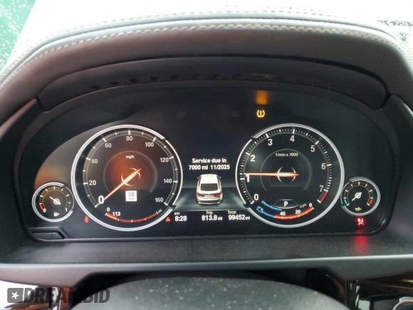 2017 BMW X6 sDrive35i with VIN 5UXKU0C36H0G69163, listed as a Copart auction lot 87044784 with 99,452 mi miles and Salvage Title. Bid and sale history available at carsss.com. Image 9.