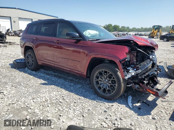2024 Jeep Grand Cherokee Summit with VIN 1C4RJKET2R8578411, listed as a Copart auction lot 59039154 with Not provided miles and Salvage title. Bid and sale history available at DreamBid. Image 4.