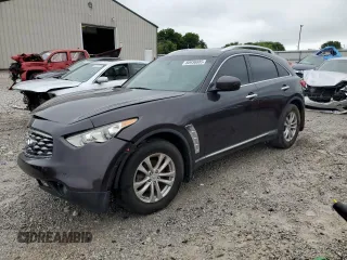2011 Infiniti FX with VIN JN8AS1MW3BM732822, listed as a Copart auction lot 60936885 with Not provided miles and Salvage title. Bid and sale history available at DreamBid. Image 1.