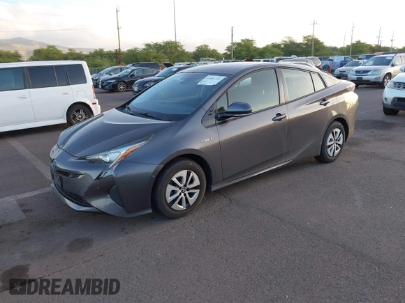 2018 Toyota Prius Two with VIN JTDKBRFU6J3582025, listed as a IAAI auction lot 41681244 with 77,504 mi miles and . Bid and sale history available at carsss.com. Image 17.