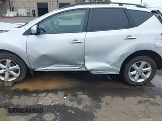 2009 Nissan Murano SL with VIN JN8AZ18W79W146953, listed as a IAAI auction lot 41827401 with 135,821 mi miles. Bid and sale history available at carsss.com. Image 18.