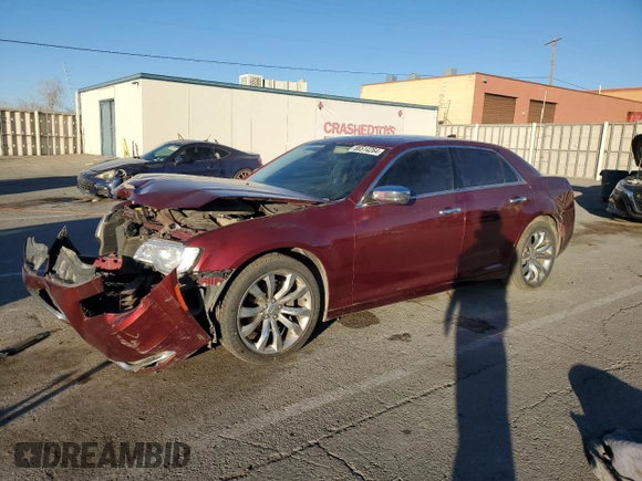 2020 Chrysler 300 Limited with VIN 2C3CCAEG5LH141831, listed as a Copart auction lot 86514264 with 163,106 mi miles and Salvage Title. Bid and sale history available at carsss.com. Image 1.