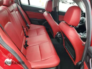 2019 Alfa Romeo Giulia Sport with VIN ZARFAMAN9K7622816, listed as a Copart auction lot 58764765 with 46,187 mi miles and Salvage title. Bid and sale history available at DreamBid. Image 10.