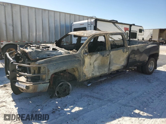 2019 Chevrolet Silverado 3500HD LTZ with VIN 1GC4KXEY3KF255048, listed as a Copart auction lot 75923114 with 0 mi miles and Non Repairable. Bid and sale history available at carsss.com. Image 1.