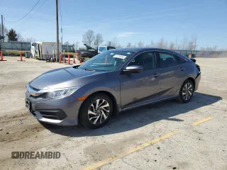 2017 Honda Civic Sedan EX with VIN 19XFC2F79HE066549, listed as a Copart auction lot 51134855 with 50,275 mi miles and Salvage Title. Bid and sale history available at carsss.com. Image 1.