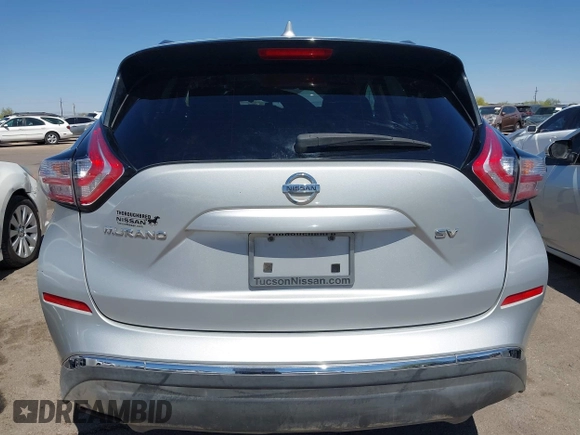2018 Nissan Murano S z VIN 5N1AZ2MG1JN125506, wystawiony jako IAAI lot #42262217 z przebiegiem Nie podano mil oraz . Historia ofert i sprzedaży dostępna na DreamBid. Obrazek 17.