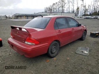 2002 Mitsubishi Lancer ES with VIN JA3AJ26E82U044516, listed as a Copart auction lot 76046224 with 201,916 mi miles and Salvage Title. Bid and sale history available at carsss.com. Image 3.