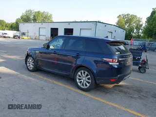 2016 Land Rover Range Rover Sport HSE with VIN SALWR2PFXGA114722, listed as a IAAI auction lot 42434812 with 197,063 mi miles and . Bid and sale history available at DreamBid. Image 3.