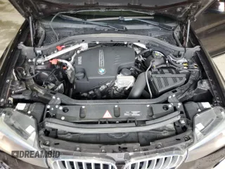 2015 BMW X3 xDrive28i with VIN 5UXWX9C5XF0D59643, listed as a Copart auction lot 54553515 with 76,729 mi miles and Salvage Title. Bid and sale history available at DreamBid. Image 12.