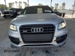 2016 Audi SQ5 Premium Plus with VIN WA1CCAFP6GA026910, listed as a Copart auction lot 69436704 with 74,595 mi miles and Salvage Title. Bid and sale history available at carsss.com. Image 5.