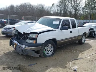 2003 Chevrolet Silverado 1500 LS with VIN 2GCEC19V331345047, listed as a IAAI auction lot 41464352 with 276,043 mi miles. Bid and sale history available at carsss.com. Image 19.