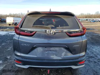 2021 Honda CR-V EX-L with VIN 2HKRW2H85MH645666, listed as a Copart auction lot 42924395 with 25,252 mi miles and Salvage Title. Bid and sale history available at carsss.com. Image 6.