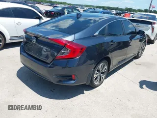 2017 Honda Civic EX-L with VIN 2HGFC1F73HH650011, listed as a IAAI auction lot 42459621 with 142,130 mi miles and . Bid and sale history available at DreamBid. Image 4.