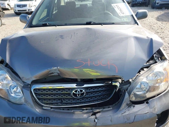 2008 Toyota Corolla CE with VIN 1NXBR32E68Z003834, listed as a IAAI auction lot 42162215 with 230,460 mi miles and . Bid and sale history available at DreamBid. Image 10.