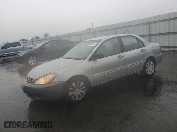 2006 Mitsubishi Lancer ES with VIN JA3AJ26E06U018580, listed as a Copart auction lot 81649334 with 264,880 mi miles and Salvage Title. Bid and sale history available at carsss.com. Image 1.
