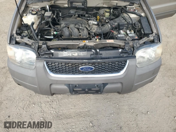 2001 Ford Escape XLT with VIN 1FMCU03131KB27591, listed as a Copart auction lot 66605904 with 167,094 mi miles and Salvage Title. Bid and sale history available at carsss.com. Image 12.