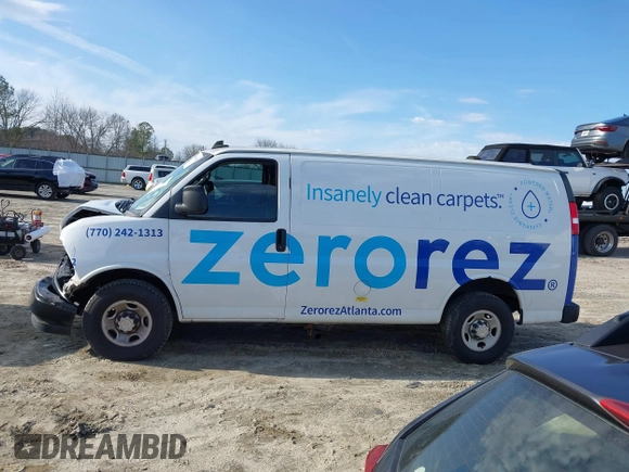 2021 Chevrolet City Express Cargo z VIN 1GCZGGF73M1158641, wystawiony jako IAAI lot #41597683 z przebiegiem 71 122 mil mil oraz . Historia ofert i sprzedaży dostępna na DreamBid. Obrazek 15.