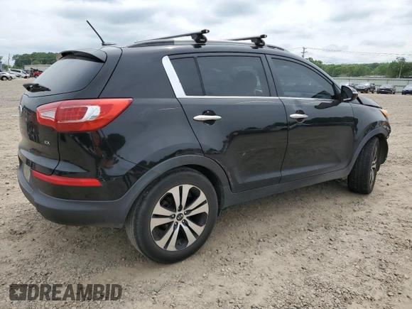 2011 Kia Sportage EX with VIN KNDPC3A2XB7108904, listed as a Copart auction lot 54012865 with 241,315 mi miles and Salvage title. Bid and sale history available at DreamBid. Image 3.