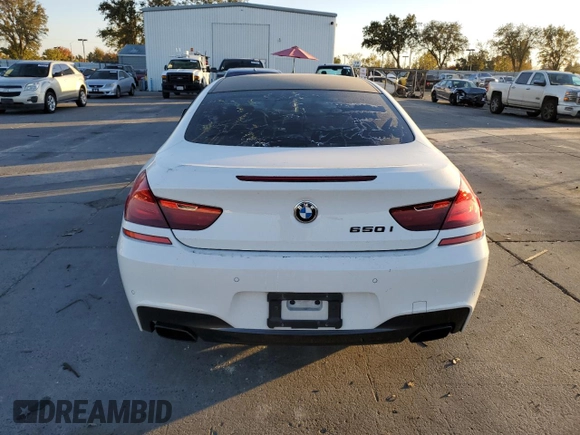 2013 BMW 6 Series 650i with VIN WBAYM9C59DDW20361, listed as a Copart auction lot 79741594 with 86,948 mi miles and Clean Title. Bid and sale history available at carsss.com. Image 6.