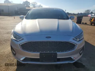 2019 Ford Fusion Titanium with VIN 3FA6P0D95KR105639, listed as a Copart auction lot 47495405 with 94,653 mi miles and Salvage Title. Bid and sale history available at carsss.com. Image 5.