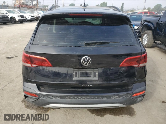2023 Volkswagen Taos S z VIN 3VVCX7B25PM377853, wystawiony jako Copart lot #56737685 z przebiegiem 9 377 mil mil oraz Szkoda całkowita • Salvage title. Historia ofert i sprzedaży dostępna na DreamBid. Obrazek 6.