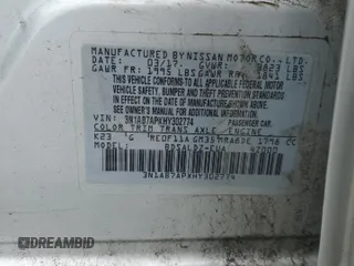 2017 Nissan Sentra SV с VIN 3N1AB7APXHY302774, выставлен на аукционе Copart как лот 58315375 с пробегом 83 975 миль миль и Списание • Salvage title. История ставок и продаж доступна на DreamBid. Изображение 12.