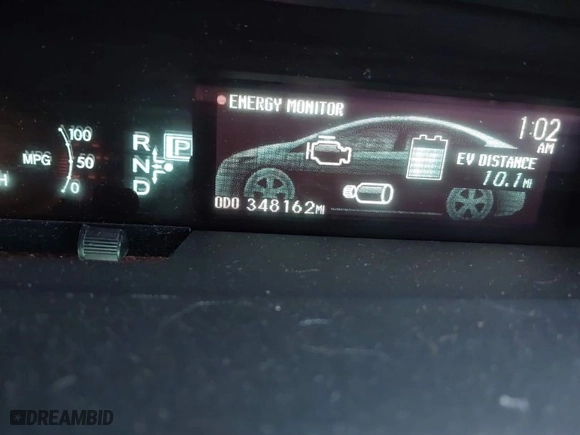 2014 Toyota Prius Plug-In with VIN JTDKN3DP6E3054041, listed as a IAAI auction lot 41143461 with 348,162 mi miles. Bid and sale history available at carsss.com. Image 15.