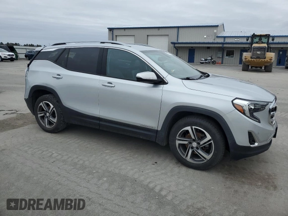 2020 GMC Terrain SLT with VIN 3GKALPEV3LL123327, listed as a Copart auction lot 85270414 with 111,640 mi miles and Salvage Title. Bid and sale history available at DreamBid. Image 4.