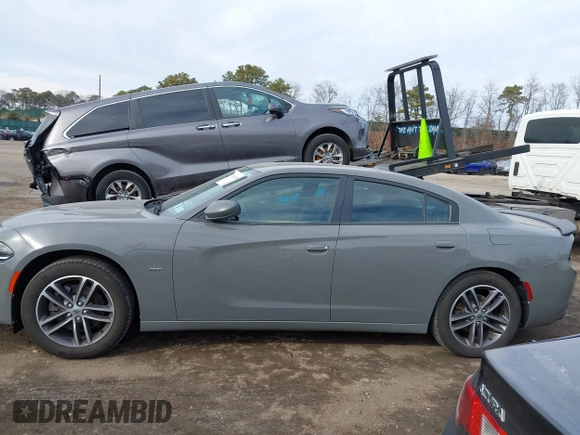 2018 Dodge Charger GT with VIN 2C3CDXJGXJH129791, listed as a IAAI auction lot 41638859 with 53,176 mi miles. Bid and sale history available at carsss.com. Image 14.