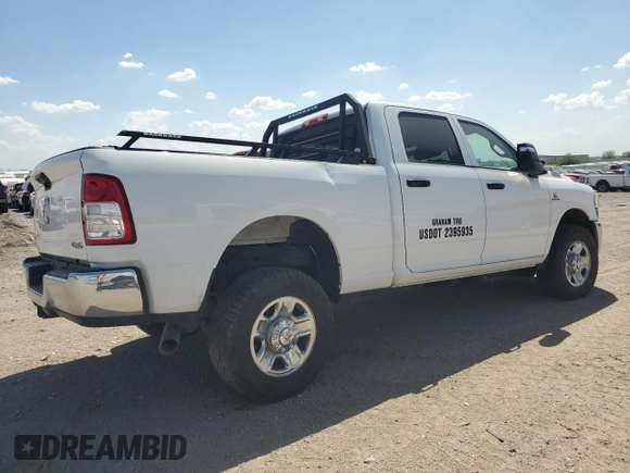 2023 Ram 2500 Tradesman z VIN 3C6UR5CL7PG538704, wystawiony jako Copart lot #46488725 z przebiegiem 112 004 mil mil oraz Szkoda całkowita • Salvage title. Historia ofert i sprzedaży dostępna na DreamBid. Obrazek 3.