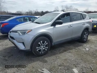 2017 Toyota RAV4 LE with VIN 2T3BFREV3HW553894, listed as a Copart auction lot 51763825 with 114,268 mi miles and Salvage Title. Bid and sale history available at carsss.com. Image 1.