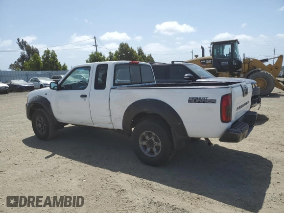 2001 Nissan Frontier SE Desert Runner with VIN 1N6ED26T41C358948, listed as a Copart auction lot 53734715 with 183,158 mi miles and Salvage title. Bid and sale history available at DreamBid. Image 2.