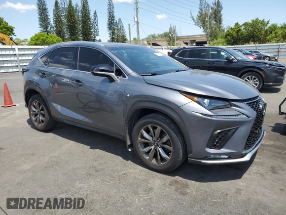 2019 Lexus NX 300 z VIN JTJYARBZ8K2131763, wystawiony jako Copart lot #55987425 z przebiegiem 110 619 mil mil oraz Szkody całkowita. Historia ofert i sprzedaży dostępna na DreamBid. Obrazek 4.