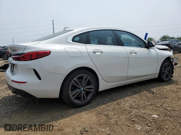 2021 BMW 2 Series 228i xDrive with VIN WBA73AK09M7G44389, listed as a Copart auction lot 59508235 with 43,725 mi miles and Non repairable. Bid and sale history available at DreamBid. Image 3.