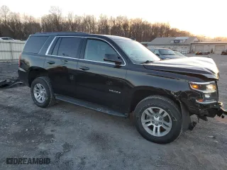 2018 Chevrolet Tahoe LS with VIN 1GNSKAKC1JR260251, listed as a Copart auction lot 84327234 with 93,633 mi miles and Salvage Title. Bid and sale history available at carsss.com. Image 4.