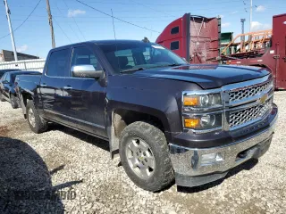 2015 Chevrolet Silverado 1500 LTZ with VIN 3GCUKSEC0FG334527, listed as a Copart auction lot 50331955 with 134,937 mi miles and Salvage Title. Bid and sale history available at DreamBid. Image 4.