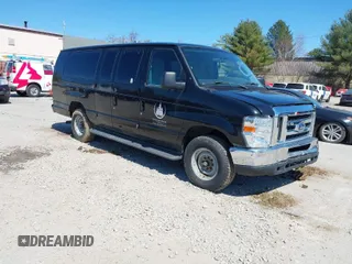 2010 Ford Econoline Passenger XL with VIN 1FBSS3BL0ADA18623, listed as a IAAI auction lot 42073416 with 182,349 mi miles. Bid and sale history available at carsss.com. Image 1.