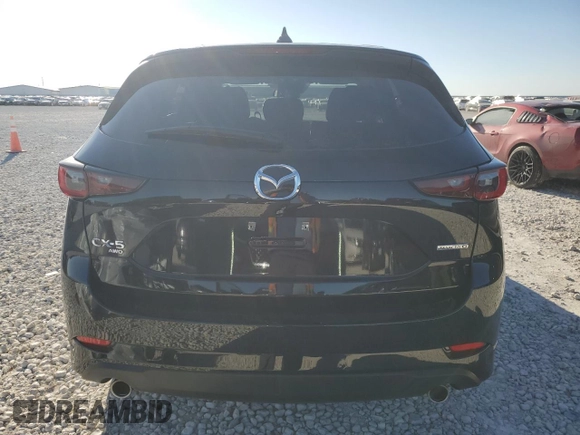 2024 Mazda CX-5 S Select with VIN JM3KFBBL0R0438645, listed as a Copart auction lot 42520275 with 25,483 mi miles and Salvage Title. Bid and sale history available at carsss.com. Image 6.
