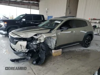 2024 Mazda CX-50 2.5 Turbo with VIN 7MMVABXY5RN230045, listed as a Copart auction lot 50488955 with 7,245 mi miles and Salvage Title. Bid and sale history available at carsss.com. Image 1.