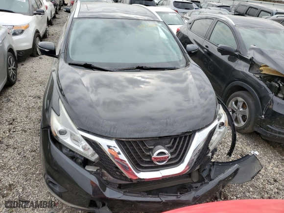 2015 Nissan Murano Platinum with VIN 5N1AZ2MHXFN276408, listed as a Copart auction lot 53737995 with 89,743 mi miles and Salvage Title. Bid and sale history available at carsss.com. Image 5.