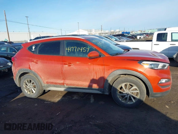 2017 Hyundai Tucson SE with VIN KM8J3CA46HU424815, listed as a IAAI auction lot 41771457 with 104,698 mi miles. Bid and sale history available at carsss.com. Image 13.