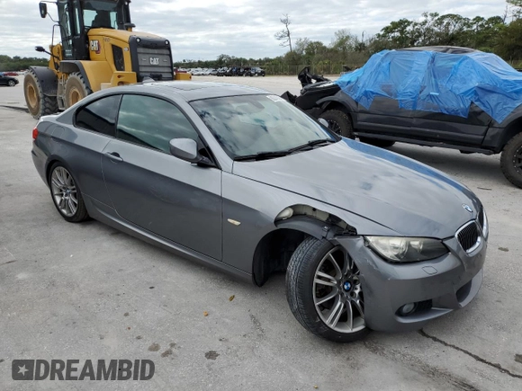2010 BMW 3 Series 328i with VIN WBAWB3C55AP139236, listed as a Copart auction lot 80345094 with 119,986 mi miles and Salvage Title. Bid and sale history available at carsss.com. Image 4.